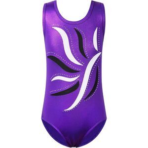 Dark Purple Leotard‎ Size 12 (4692)